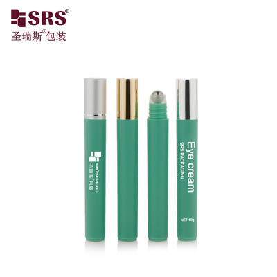 RPA-10ML(C) Enjeksiyon Görünmez Yarım Şeffaf Renkli PP PCR Çevre dostu Roller Ball Flask Toptan