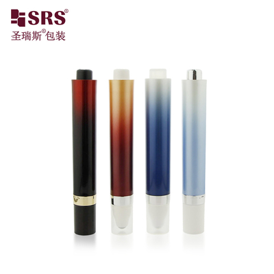 AY 10ML 15ML PP PCR Basın Tasarımı Geri Dönüştürülmüş Havasız Roller Çelik Top Masaj Göz Kremi Şişe Paketleme