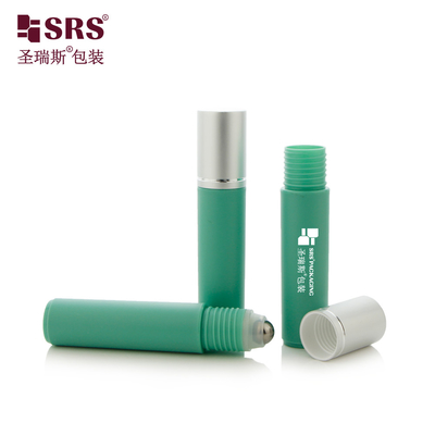 RPA-10ML Özel Renkli Enjeksiyon Kalıplı Parlak Dondurulmuş PP PCR Roller Ball Eye Serum Masaj Şişeleri ile Göz Bakım Rutininizde Devrim Yapın