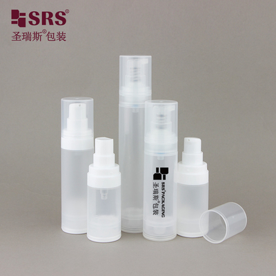 A0216 15ml 30ml 50ml Losyona Spray Pompası İçin PP PCR Plastik Havasız Şişe