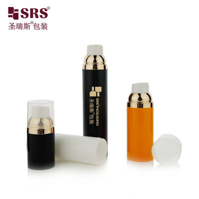 PA0202A 30ml 50ml 75ml 100ml Snap On Tasarım Pompası Vakum Havasız Losyon Şişesi Özelleştirme