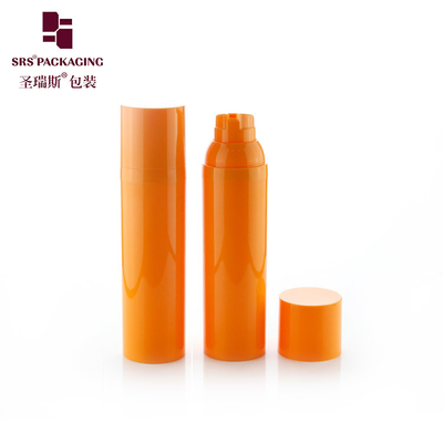 PA0202B 30ml 50ml 75ml 100ml Lüks Boş Cilt Bakımı Plastik Hava Almaz Pompa Losyon Şişesi Yüz Kremi İçin