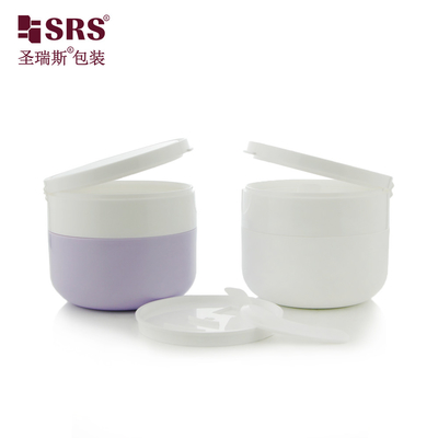 SRSOB Chic 100g Flip Cap Custom PP Konteyner Kişiselleştirilmiş Maske Kavanoz Paketleme ile Cilt Bakım Liniyenizi Yükseltin