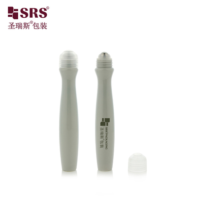 SRS8447-15ML Kişiselleştirilmiş Plastik Boş Roller Çelik Top Şişe Kozmetik Göz Jeli Serum Paketleme Uygulayıcı