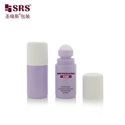 RPPC1-60ML Çift Duvarlı Çocuklara Karşı Dayanıklı Kapak Plastik PP Deodorant Gel Şişesi Paketleme Dönüştürülmüş