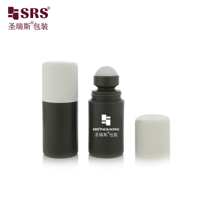 RPPC1-60ML Çevre dostu Deodorant Roll On Bottle Çift Duvarlı Çocuk Güvenliği Geri Dönüştürülmüş PP'den Yapılmış