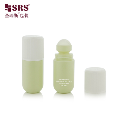 RPPA1-50ML Geri dönüştürülmüş Mono Malzeme PP Plastik CRC Çocuklara Karşı Döner Alt Şişe Antipersipirant Gel Ambalajı