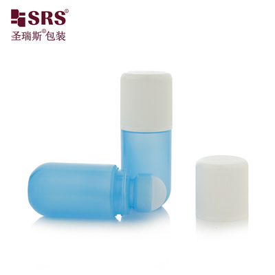 RPPA1-50ML Çift Duvarlı CRC Çocuklara Karşı Dayanıklı Kapak Dibli Plastik PP Pres vida Tasarım Düzeni Deodorant Şişesi Üzerinde
