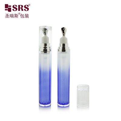 LR001-15ML LR001 15ML Göz Serumu Mükemmellik Çift Katmanlı Akrilik Şişe Özel Renkler Çinko Baş Uygulayıcı