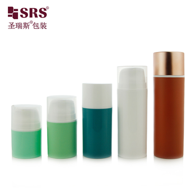 PA609 30ml 50ml Tatlı Deri Bakım Temizleyici Losyon Gel Foundation PP Havadan Yoksun Şişe