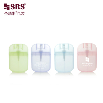 PWU006 20ML 30ML Enjeksiyon Özel Yarım Şeffaf Karton Şekilli Spray Şişesi