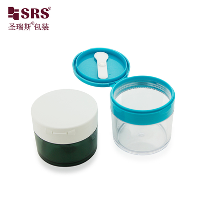 PETG003 100g 120g 150g 200g 250g Enjeksiyon Özel Yarım Şeffaf Renkli Plastik Vücut Makineli Kaşık