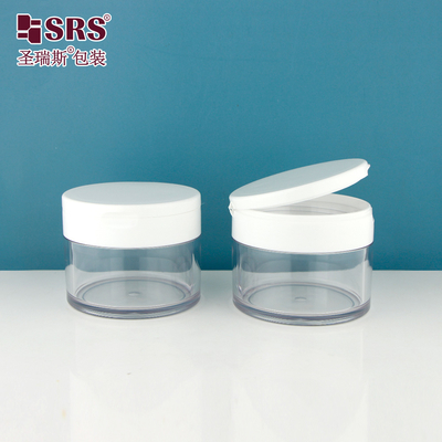 PETG003 200g 250g 200g 250g Saç Vücut Kremi Flip Cap Enjeksiyonlu PETG kavanozu Özel Renkli Paketleme