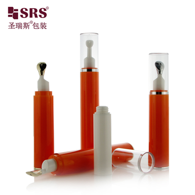 AY007 10ML 15ML Havasız AS Plastik Roller Ball Metal Uygulayıcı Şişe Paketleme Özel Renk