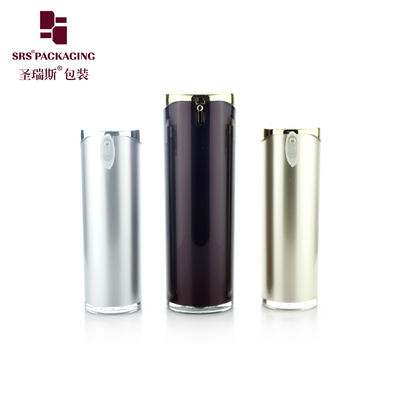 güzellik ve yeni renkli silindir losyon şişesi pompası boş