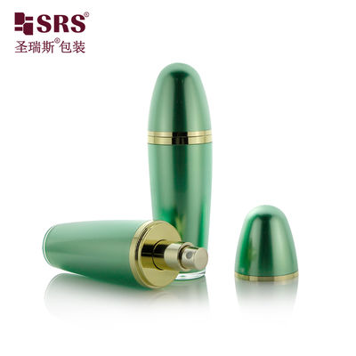 yüksek kaliteli L010 15ml 30ml 50ml top şeklinde kozmetik pompa şişe tedarikçisi