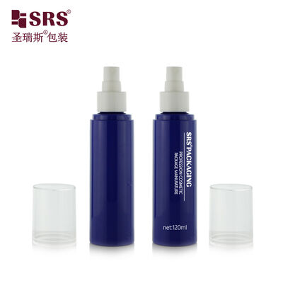 T120D42N24 Parfüm dumanı için 120 ml PET plastik püskürtme pompa şişesi Sızıntı yok Özellik rengi Logo