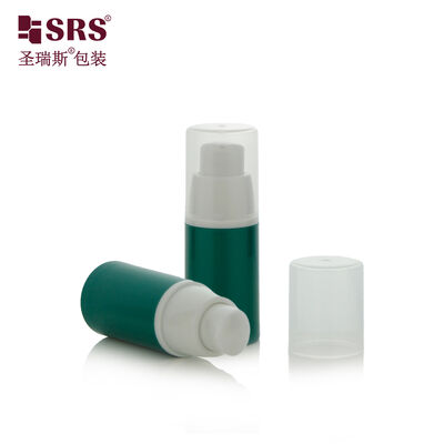 A024 15ml 30ml 50ml Boş Plastik PP Airless Pompalı Losyon Şişesi Yüz Kremi Özelleştirme İçin