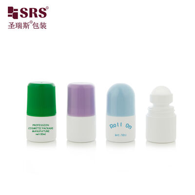 RPPC 30ML Sevimli Yuvarlak Deodorant Rulo Üzerine Roller Ball Şişe Enjeksiyon Özel Renk