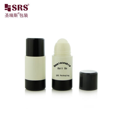 RPPE 50ML Enjeksiyon Renk Özelleştirme Deodorant Gel Şişesinde Değiştirilebilir Rulo
