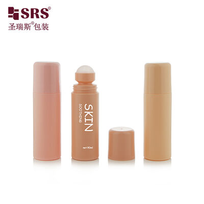 RPPD 90ML Enjeksiyon Fırlatıcı Pembe Deodorant Gel Rulo Şişe Sızıntı Yok