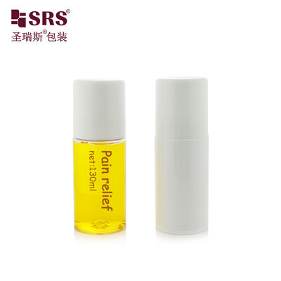 43mm Neck PET Roll On Bottle 130ml 170ml Empty Deodorant Roller Bottle For Body Care Custom Logo
