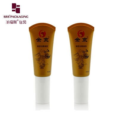 40mm 3-Ball Massage Roll-on Tube, Empty PE Cosmetic Squeeze Tube Custom Printing