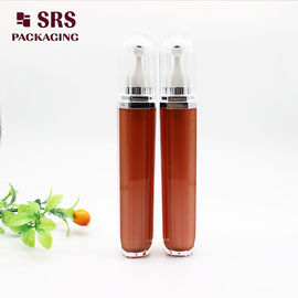 L002-15ML akrilik çift duvarlı losyon pompası göz kremi için baskı rulo şişesi