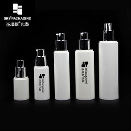 Cilt bakım losyonu şişesi beyaz boş geri dönüşüm 100ml 80ml 50ml hava pompası