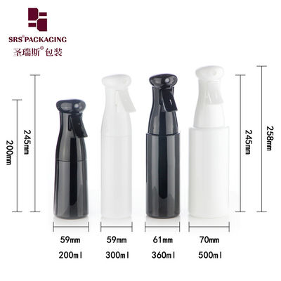 boş yüksek kaliteli özel plastik PET ince sis şişe sprey atomizer
