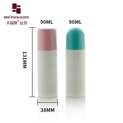 90ml Yuvarlak PP PCR Geri Dönüştürülebilir Çevre Dostu Boş Kişiselleştirme Deodorant Gel Şişe