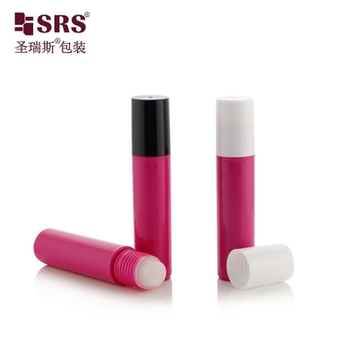 1/3 Oz Stock Beyaz Renkli Plastik PP Kaşıntı Karşıtı Sıvı Rol Top Şişe 10ml