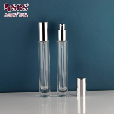 Yuvarlak Kalın Duvarlı Parfüm Kokusu Boş Cam Spray Şişesi 10ml