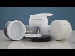 SRSJK Kalıplı Mat Parlak Plastik PCR Krem Kavanoz PP