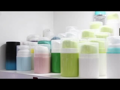 PA60 Serisi Enjeksiyon Renkli Özel Plastik Kozmetikler Serum Vakum Pompası PP Havadan Yoksun Şişe