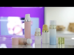 A028 5ml 10ml 15ml 20ml Portatif PP Yüz Jeli için Hava Yoksun Losyon Şişesi